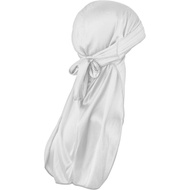 Durag Sutera Ekor Panjang, Durag Bernafas, Tudung Kepala Gaya Lanun untuk Gelombang 360, Bandana Lem