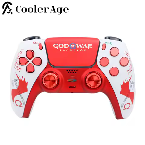 Limited God of War for PS5 Controller Replacement Housing Shell Back Front Cover for PS5 Gamepad BDM