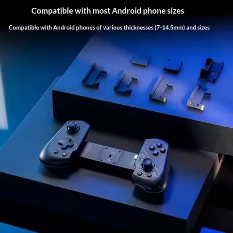 New ROG Tessen Foldable Mobile Game Controller, ASUS Type‑C Wired Gamepad For Android Phone, 18W Fas
