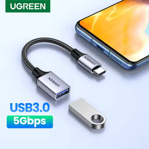 UGREEN USB C to USB 3.0 OTG Adapter Type C OTG Data Cable For Phone Oneplus iPhone 13 12 Pro Xiaomi 