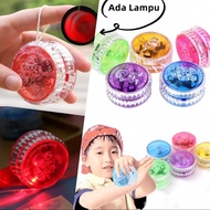 (TOS) LED Light Yoyo Toy Character Yoyo/ Children's Toy Yoyo/ LED YOYO CHILDREN'S Toy/ WITH STRAP & 