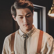 十二生肖 老虎 王者榮耀 保羅領帶 Bolo Tie 真皮皮繩 皮革項鍊