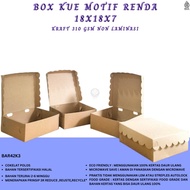 18X18 Rice Box Catering Box 18x18 (BAR42K3-18X18X7.5-Non-Laminated)