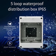 Waterproof Outdoor Charging Station Box 2P/5P/8P Circuit Breaker Housing Distribution Box