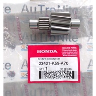 Gear Counter Shaft 13T 23421-K59-A70 Original Honda Air Blade SH Vario PCX 125 150 CBU FI ESP 23421K