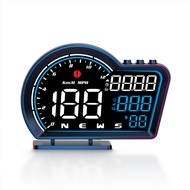 Manlubao P6 OBD+GPS Dual System Head Up Display Car HUD Gauge Digital obd2 meter Car Speedometer Wat