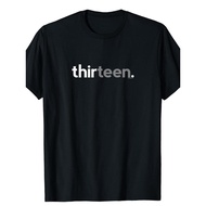 13th Birthday for Boys Thirteen Him Age 13 Year Party Teen T-Shirt