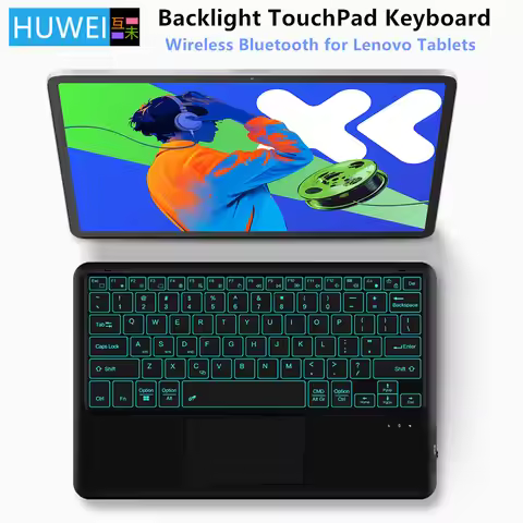 Backlight TouchPad Keyboard For Lenovo Xiaoxin Pad Pro 12.7 2025 Tablet For Lenovo Idea Tab Pro P12 