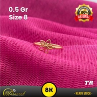 8K Gold Ring 0.5 Gram 2267