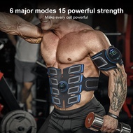 Abdomen-building Device With Arm Trainer Abdomen Muscle Stimulator Portable Wireless Workout Equipme