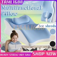 [✅SG Seller] New ice silk material sleeping pillow Couple bed intimate moment auxiliary pad bed lyin