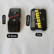 Stk-10912 : Auto Sport Car pedal Non slip pedal Sport Brake Clutch Steel