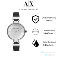 [Official Warranty] Armani Exchange AX5323 Women's Stainless Steel Watch 38mm Water Resistant Watch 