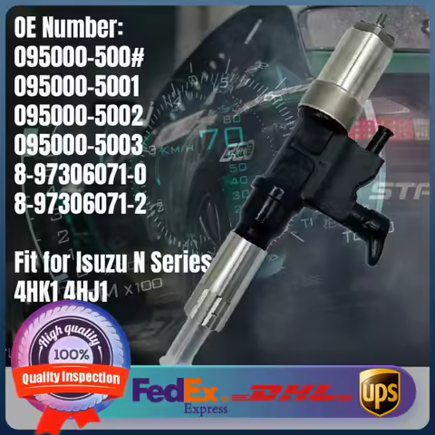 Common Rail Injector 095000-5000 095000-5001 8-97306071-0 8-97306071-2 for ISUZU 4HK1 4HJ1 Diesel En