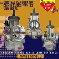 Karburator Karbu Carburator Karbulator PWK 33 PWK33 SUDCO  Keihin Original Universal Sparepart Mesin