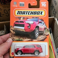 TOYOTA MATCHBOXOriginal 4RUNNER REDTOYOTA