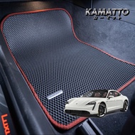 Kamatto Classic Porsche Taycan 4S Sedan 2019 - Present Car Floor Mat and Carpet