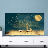 Hanging TV dust cloth 32 40 50 55 60 65 inches curved LCD cover inch TV drama dust cover