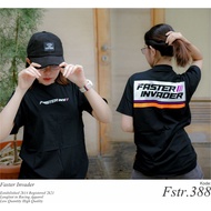 Kaos faster invader hitam faster 388