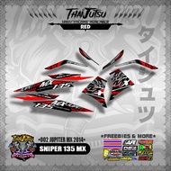 SNIPER 135 MX DECALS ( 002 JUPITER MX 2014 )【ThaijutsuStickers】