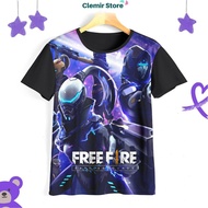 3D Kids T-Shirt | 3D Printed T-Shirt - Children's Clothing Free FireFF V14 04Ff014 - Clemir Store