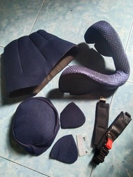 [COD]Busa Dalaman HELM LTD SPORTS FULL SET + Tali Helm Plus Paku Helm Original-beautystore19