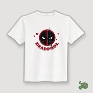 死侍 DEADPOOL 衣服 T恤 白T 童裝 短袖 純棉 上衣 吸濕排汗 涼感