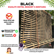SUPERSAVE Bamboo Blind Window Blind Bamboo Curtain Bidai Buluh Bidai Kayu Tingkap Tahan Panas Dan Hu