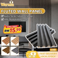 〖Harga Kilang • Ready Stock〗PVC Fluted Wood Panel Fluted Wall Decor Wall dinding Wall Board