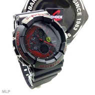 transparent watch ﹍℡♗[Malaysia 2 Years Warranty] Casio G-Shock Ferrari Digital Sports LED Gshock G S
