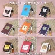 Perfume Sample - Tom Ford Perfume Collection / 24 Fragrances / 2ML Perfume Fragrance
