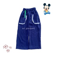 Crinkle air flow children's culottes Girls' long pants Children's culottes 12345678910-12 years