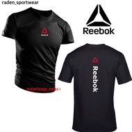 Reebok [Ready Stock] Microfiber Jersey Gym Training / Jersi Reebok Gym Running Training