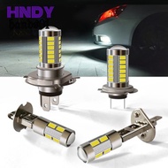 【HDS01】1pcs Motorcycle LED Headlight Car LED Fog Light 33SMD H4 H7 H1 H3 Super Bright