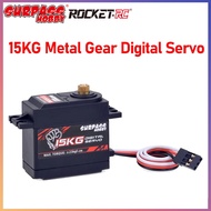 SURPASS Hobby 15KG Servo 6.0~7.4V Metal Gear Digital Motor For 1/10 1/8 RC Car Aircraft Boat Smart R