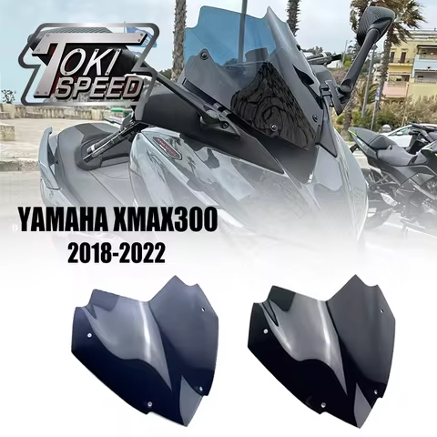 Motorcycle Sport Windshield WindScreen Visor Viser For YAMAHA XMAX300 Xmax250 XMAX 250 X-MAX300 XMAX