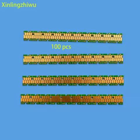 100 pcs T7411 741X-T7414 cartridge chips for epson surecolor F6200 F7200 F9200 F9300 ink tank
