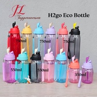Tupperware H2GO Eco Bottle With Straw (1 PC) - 350ml / 550ml / 750ml Tupperware Water Bottle