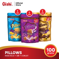 Pillows Isi Cokelat + Rasa Ubi + Rasa Keju