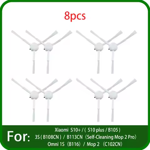 side brush For xiaomi S10+ S20+ X10 X10+ X20+ plus / C105 / C102 / B101GL / B102GL / B108GL sweeping