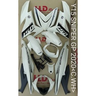 Y15ZR HLD COVERSET - Sniper GP 2020 [ CREAMY WHITE ] V1 & V2 Putih Susu