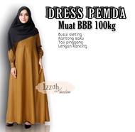 GAMIS SERAGAM PEMDA KHAKI KEKI PNS TOYOBO WANITA JUMBO TERBARU