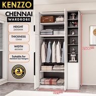 KENZZO New Arrival Promo : 260CM Extra Height Moden Minimalis Reka Bentuk Elegan Chennai Wooden Ward