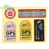 [lnthespringS] GPS TRACKING Alarm Sticker Reflective Bicycle Warning Sticker Anti-Theft Decal new