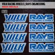 ♞,♘Volks Rays Inspired Mags Decals