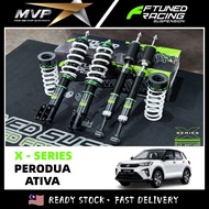 Ftuned X Series Adjustable High Low Soft Hard -  Perodua Ativa ( 18 MONTH WARRANTY )