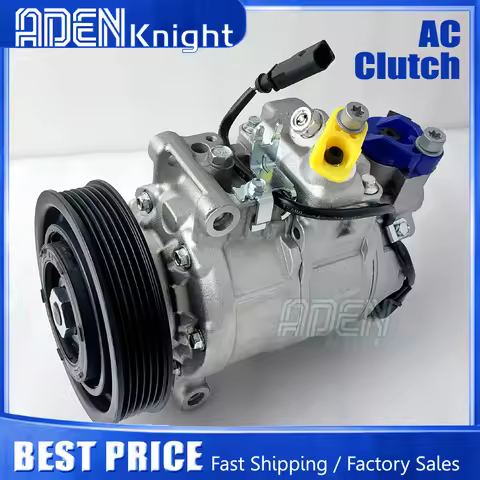 AC Compressor For Audi A6 C6 2005-2012 Quattro A7 Quattro 3.0L V6 2012-2016 4G0260805A 4F0260805AF 8