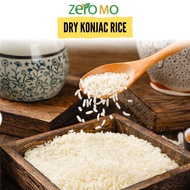 KetoZero Mo Dry Konjac Rice Healthy Halal Food Instant Rice Replacement No Need Cook Zero Fat Ready to Eat High Fiber