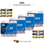 KMC Vivid Colored Bicycle Chain – 9s 10s 11s 12s