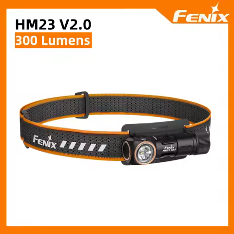 Fenix HM23 V2.0 Headlamp Work Multiple Sources Searching Rescue 300 Lumens Type-C Rechargeable runni